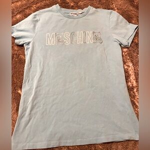 Moschino Teen Blue Tshirt SzS/M Stretch
